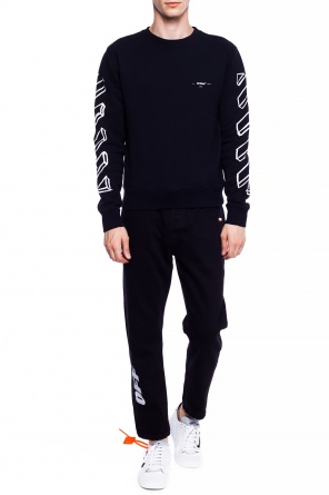 Logo-printed sweatshirt, zdjęcie 2 Logo-printed sweatshirt od Off White